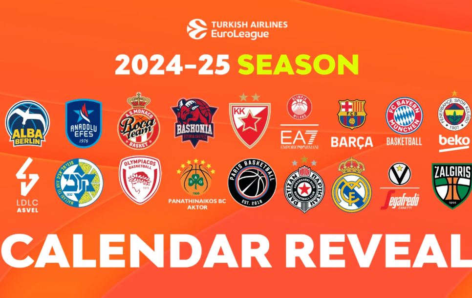 Calendario Euroliga 2024-2025 / Fuente: Euroleague