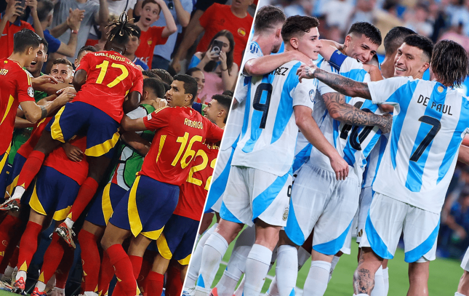 España y Argentina se verán las caras en la Finalissima / Fuente: Imago / Edit. OlyTV