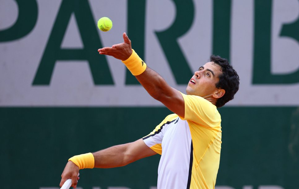 Jaume Munar durante Roland Garros / Fuente: Imago