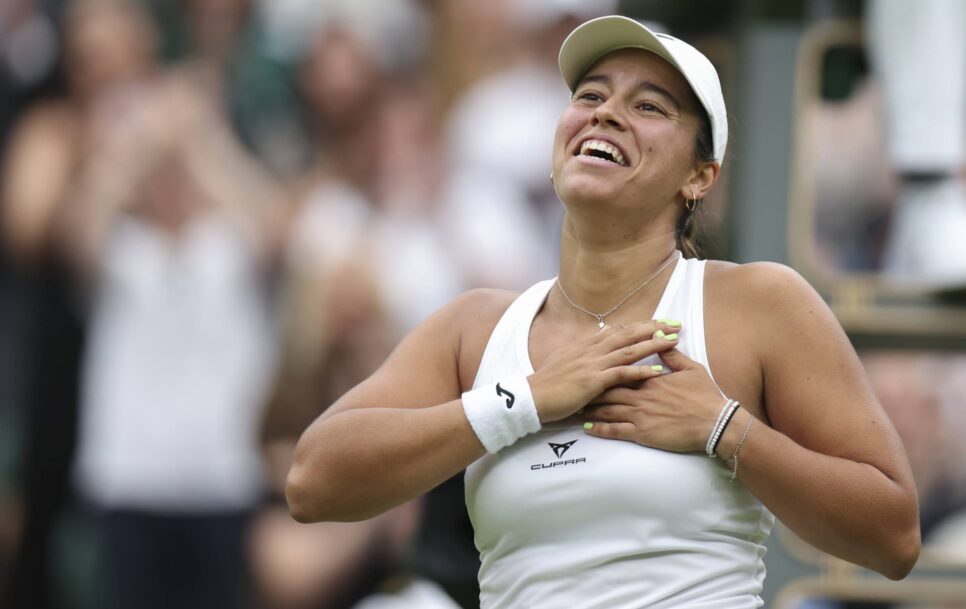 Bombazo histórico de la española Jessica Bouzas al derrotar a la campeona de Wimbledon en primera ronda | Fuente: Imago