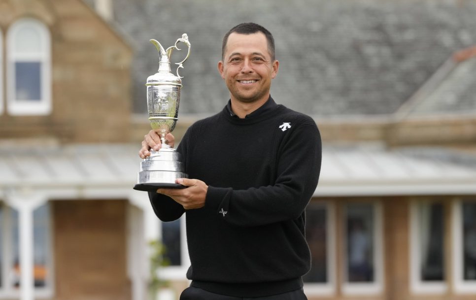 Xander Schauffler celebra su victoria en el  Royal Troon Golf Club | Fuente: Imago