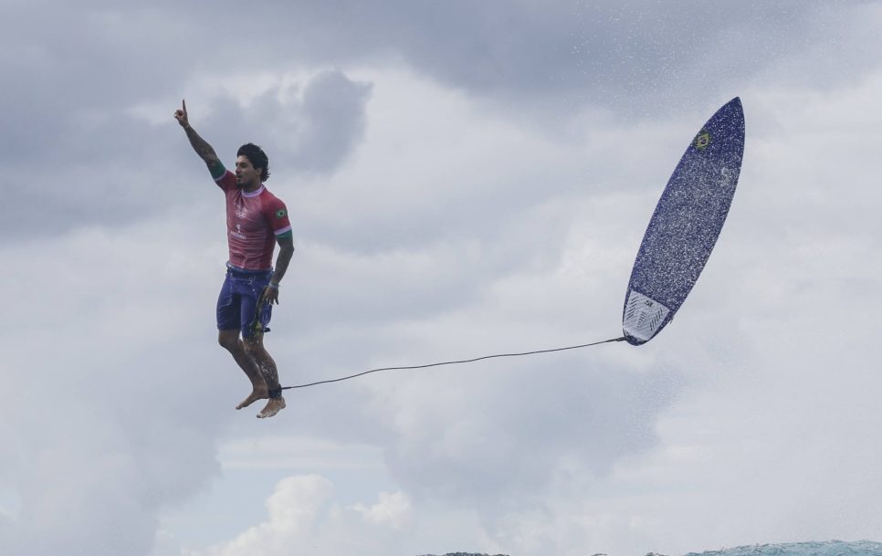 El surfista brasileño Gabriel Medina protagoniza la mejor foto de estos Juegos Olímpicos | Fuente: Imago