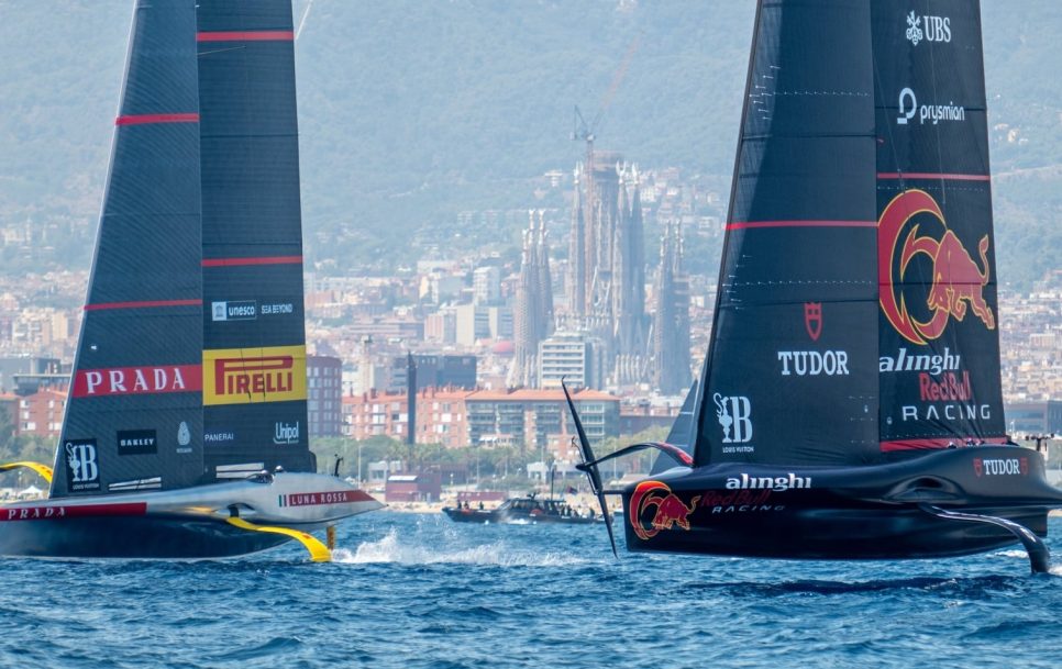 Los actuales barcos de la Copa América | Fuente: America’s Cup