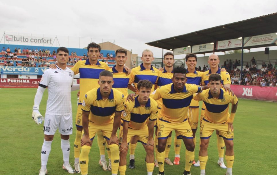 Once inicial del Alcorcón en la primera jornada / Fuente: Alcorcón Twitter