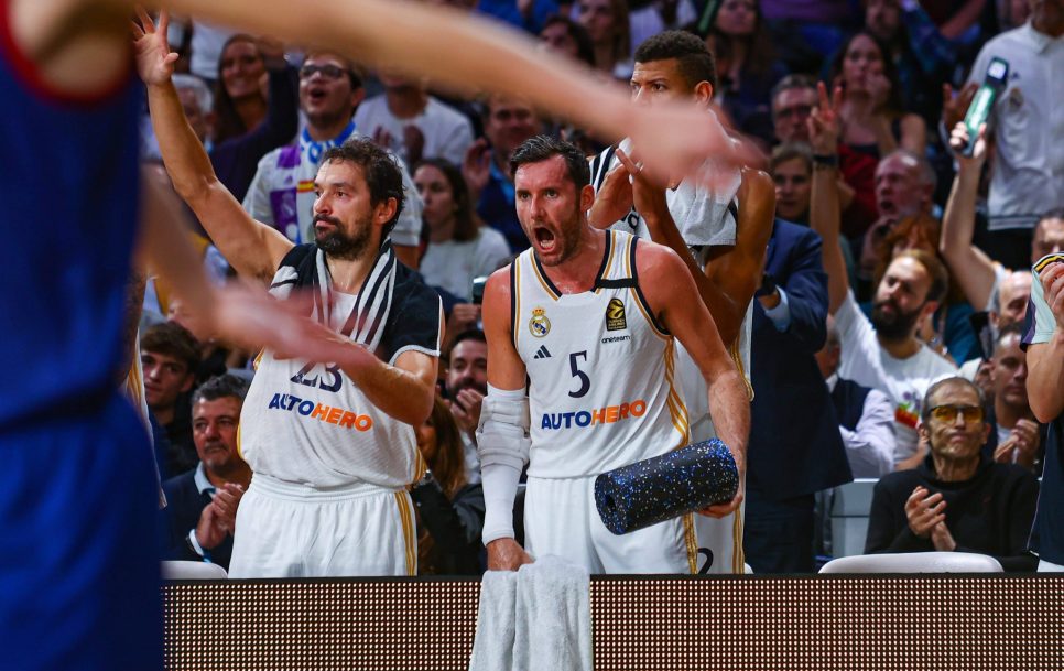 Rudy y Llull en el Real Madrid / Fuente: Imago