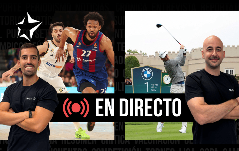 Edit con imagen de un Barça-Madrid de baloncesto y PGA Championship / Fuente: imago